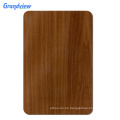 Guangzhou 3 mm en color de madera grano de grano acrílico